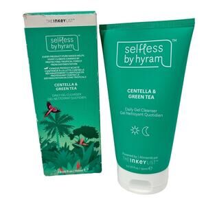 Selfless Hyram Centella & Green Tea Daily Gel Face Neck Cleanser 5 oz New in Box
